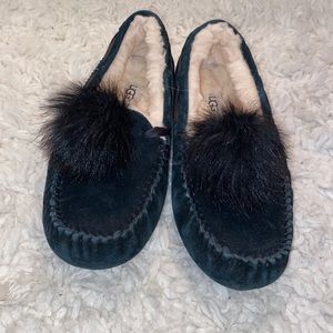 Black Ugg Moccasins